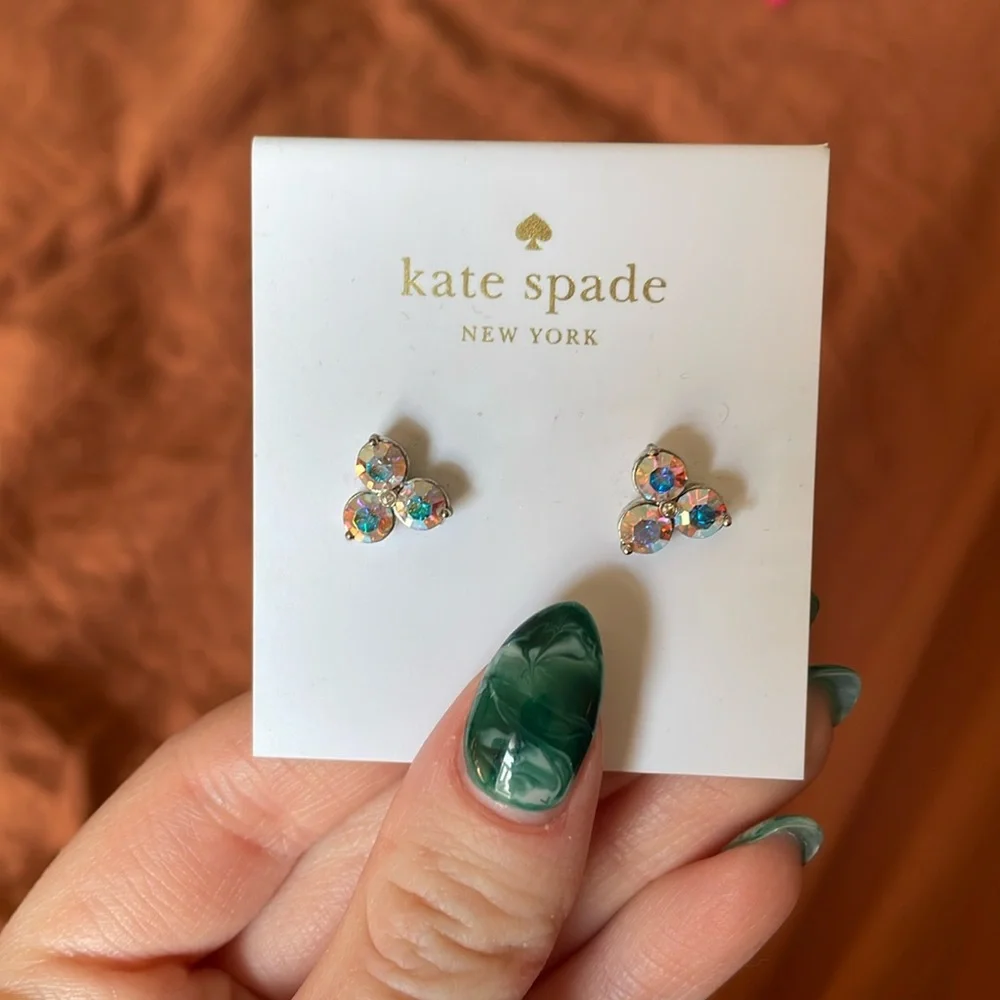 Kate spade iridescent stud earrings